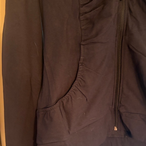 Marika Black Shape Enhancing Zip-Up Hoodie - Picture 5 of 10